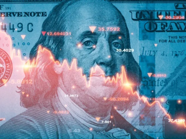 dollar bill graph